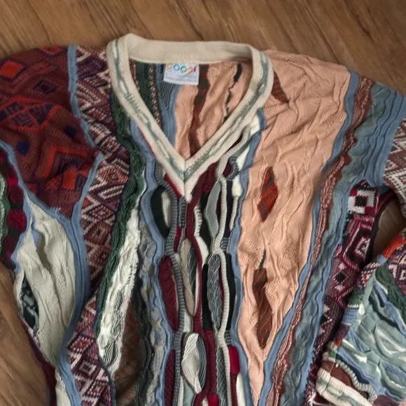 COOGI Multicolor Knit Sweater - Picture 5 of 9